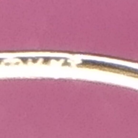 Beautiful solid 14kt  yellow gold, hoops! - Picture 9 of 9